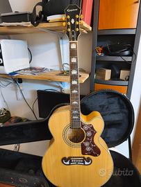 chitarra acustica epiphone J200CE 