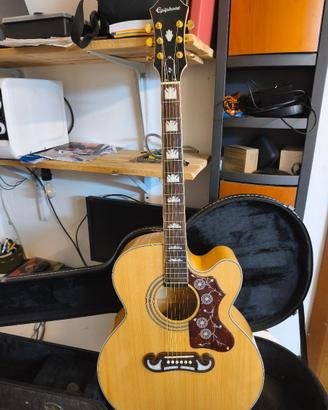 chitarra acustica epiphone J200CE 