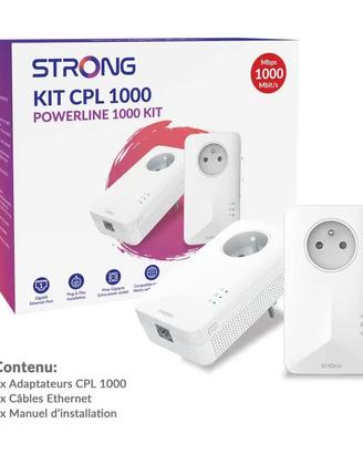 Powerline 1000 Kit - CPL WiFi AC1200 Mbps Gigabit
