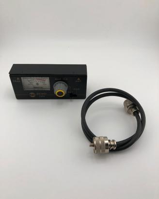 ROSMETRO / WATTMETRO ZETAGI 1C2 CB Radio SWR