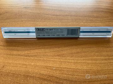 Scalimetro 6 scale 30 cm