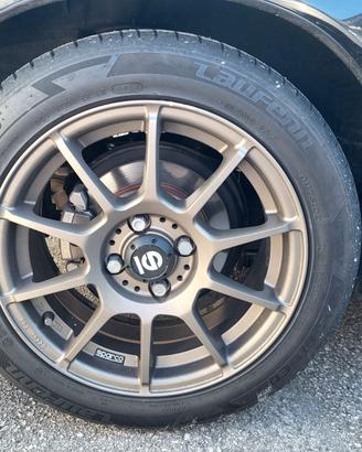 CERCHI SPARCO Assetto Gara + GOMME LAUFENN