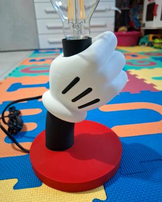lampada guanto disney