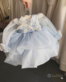 Vestito bambina 1 anno elegante da principessa