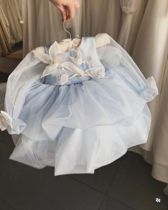 Vestito bambina 1 anno elegante da principessa