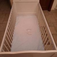 culla nuova compresa di materasso 