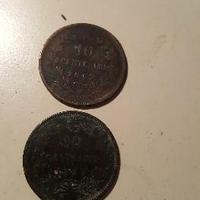 12 antichi centesimi dell'800