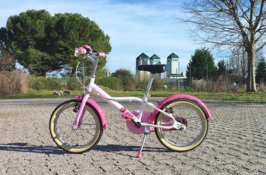 BICI 16 POLLICI PER BAMBINA 4-6 ANNI (105-120cm)
