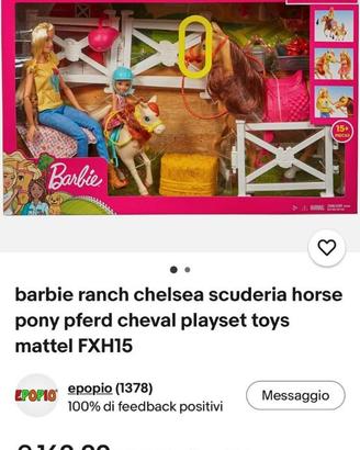 Barby ranch scuderia horse pony