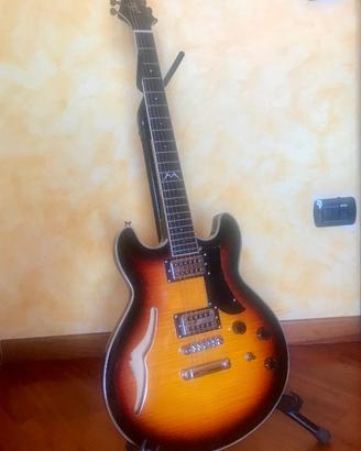 Chitarra Elettrica Semiacustica Eko MIa SA IV