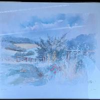Splendido dipinto "Summer" di Gunter Plate