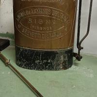 pompa irroratrice in rame