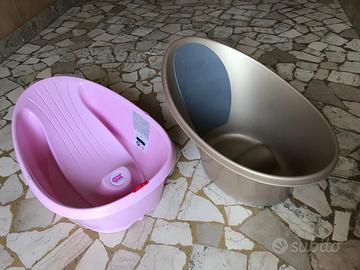 Coppia vaschetta bagno bambini