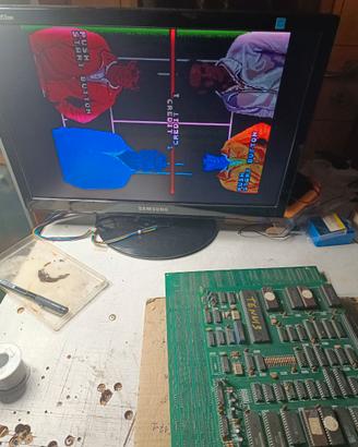 pcb arcade jamma tennis