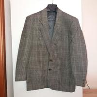 Giacca blazer uomo Grimaldi a quadri in lana tg 46
