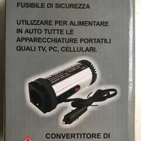 Invertitore per camper e auto da 12v a 230 v