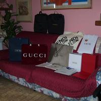 Scatole + Shoppers bags Nuove Perfette Originali.