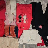 Abbigliamento invernale vario bimba 4-5 anni