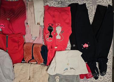 Abbigliamento invernale vario bimba 4-5 anni