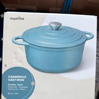 Casseruola in Ghisa RoyalVKB 24 cm 3,9L – NUOVA