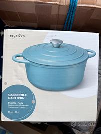 Casseruola in Ghisa RoyalVKB 24 cm 3,9L – NUOVA