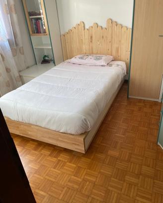 Letto IKEA 120×200+materasso+cassone sottoletto