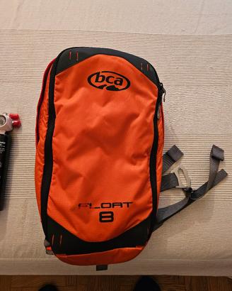 BCA zaino airbag float 8 con bombola