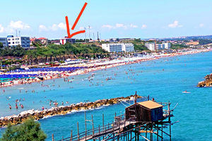 Casa e ombrellone a Termoli