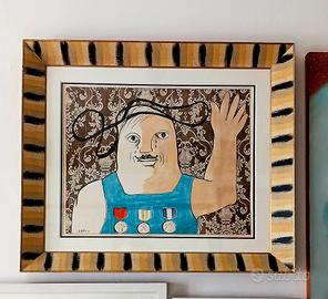 Enrico Baj - Guillaume de Gouffier -1965