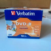 10 DVD-R Printable/Imprimable Verbatim