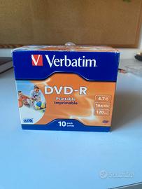 10 DVD-R Printable/Imprimable Verbatim