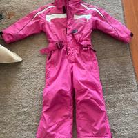Tuta sci Rosa bambina marca 8848