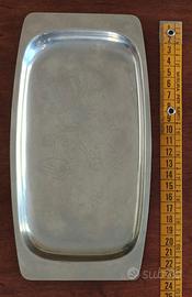 Vassoietto acciaio inox vintage Motta