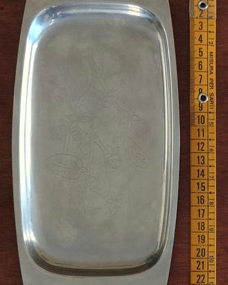Vassoietto acciaio inox vintage Motta