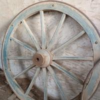 ruota carro antica 