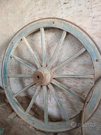 ruota carro antica 