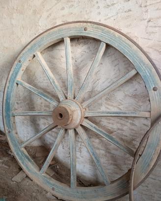 ruota carro antica 