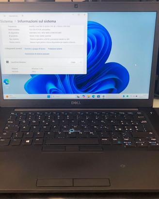 Dell E7490 i5 - 12gb ram - 512gb ssd - Win11Pro
