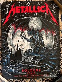 METALLICA M72 WT - Pop Up Poster Bologna Numbered