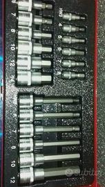 Inserti 18 pezzi esagonali