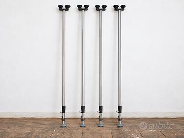 4 + 1 Autopole Barracuda telescopici oltre 4 metri