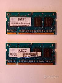 RAM Sodimm PC2-5300S 512 MB