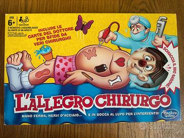 L'Allegro Chirurgo Hasbro Operation completo 6+