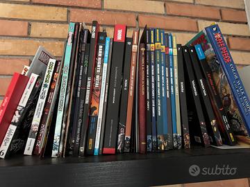 Blocco fumetti e manga vari