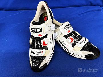 Scarpe ciclismo strada SIDI Ergo3 suola carbonio