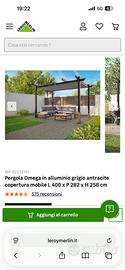 Pergola Omega naterial