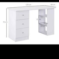 scrivania/tavolo manicure+poggia mani