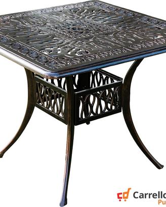 Tavolo da giardino modello Primula - 90 x 90 cm