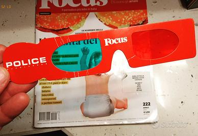 Focus rivista n.222 aprile 2011 con occhialini 3D