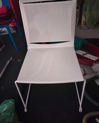 sedia bianca